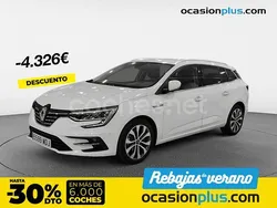 Blanco Usado 2023 Renault Mégane GrandTour Techno Familiar | 18.550 € (Precio justo)