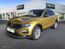 Amarillo Usado 2021 VW T-Roc Advance SUV | 24.500 € (Precio justo)