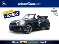 Negro Usado 2009 Mini Cooper Cabriolet Descapotable | 10.985 €