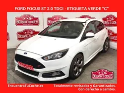 Blanco Usado 2016 Ford Focus ST Berlina | 20.990 € (Un poco caro)