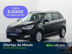 Negro Usado 2016 Ford Grand C-Max Titanium Monovolumen | 9990 € (Buen precio)