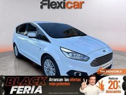 Blanco Usado 2017 Ford S-MAX Titanium Monovolumen | 17.490 € (Buen precio)