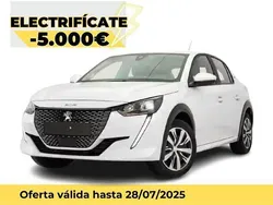 Blanco Usado 2021 Peugeot e-208 Active Utilitario | 15.995 € (Precio justo)