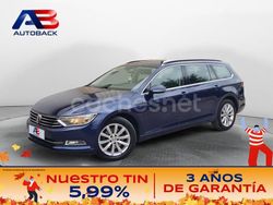 Azul Usado 2017 VW Passat Edition Familiar | 14.250 € (Precio justo)