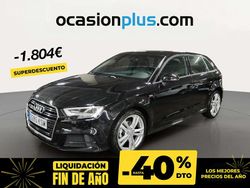 Negro Usado 2018 Audi A3 S-Line | 19.850 € (Precio justo)