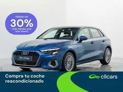 Azul Usado 2022 Audi A3 Sportback Advanced Utilitario | 23.690 € (Precio justo)