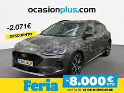 Gris / plata Usado 2022 Ford Focus Active Berlina | 17.290 € (Buen precio)