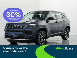 Azul Usado 2024 Jeep Compass Altitude SUV | 30.490 € (Un poco caro)