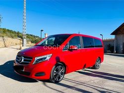Rojo Usado 2016 Mercedes V250 Avantgarde Monovolumen | 37.800 € (Buen precio)