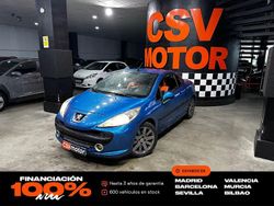 Azul Usado 2008 Peugeot 207 CC Descapotable | 2850 € (Buen precio)