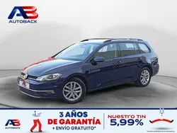 Azul Usado 2019 VW Golf VII Advance Familiar | 14.850 € (Super precio)