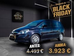 Negro Usado 2008 Opel Zafira Enjoy Monovolumen | 3923 € (Precio justo)