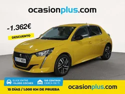 Amarillo Usado 2022 Peugeot 208 Allure Utilitario | 14.990 € (Precio justo)