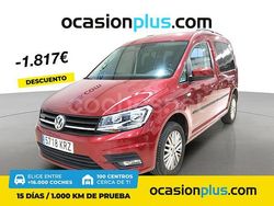 Rojo Usado 2018 VW Caddy Trendline Monovolumen | 19.990 € (Caro)