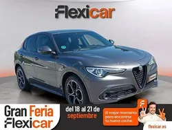 Gris Usado 2021 Alfa Romeo Stelvio Ti SUV | 26.990 € (Precio justo)