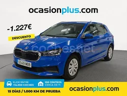 Azul Usado 2022 Skoda Fabia Active Berlina | 13.500 € (Precio justo)