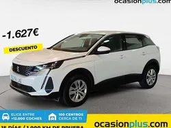 Blanco Usado 2021 Peugeot 3008 Access Monovolumen | 16.273 € (Precio justo)