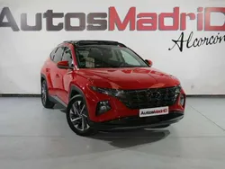 Rojo Usado 2021 Hyundai Tucson SUV | 24.490 € (Precio justo)