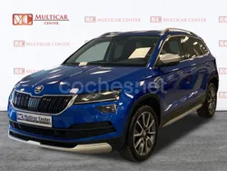 Azul Usado 2021 Skoda Karoq SUV | 22.900 € (Precio justo)