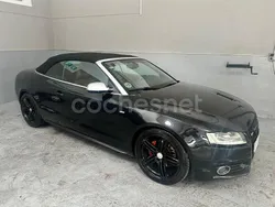 Negro Usado 2009 Audi A5 Cabriolet Descapotable | 10.900 € (Un poco caro)
