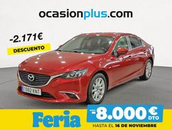 Rojo Usado 2018 Mazda 6 Style Berlina | 16.190 € (Precio justo)