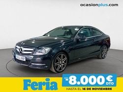 Negro Usado 2013 Mercedes C220 Coupe | 13.450 € (Precio justo)