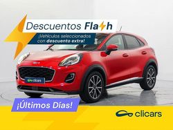 Rojo Usado 2021 Ford Puma Gen-E Titanium SUV | 13.490 € (Precio justo)
