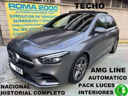 Gris / plata Usado 2019 Mercedes B200 AMG line Monovolumen | 23.900 € (Un poco caro)