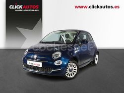 Azul Usado 2021 Fiat 500C Dolcevita Descapotable | 11.850 € (Precio justo)