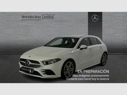 Pintura uni, blanco polar Usado 2019 Mercedes A180 AMG line Utilitario | 23.990 € (Precio justo)