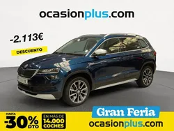 Azul Usado 2021 Skoda Karoq SUV | 23.250 € (Caro)