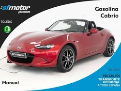 Burdeos Usado 2017 Mazda MX5 Luxury Descapotable | 22.900 € (Precio justo)
