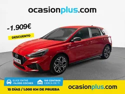 Rojo Usado 2024 Hyundai i30 N Line Berlina | 19.800 € (Precio justo)