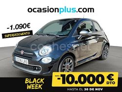 Negro Usado 2021 Fiat 500S S Berlina | 10.790 € (Precio justo)