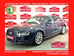 Negro Usado 2015 Audi A8 Berlina | 37.990 €