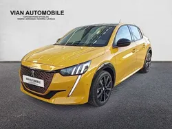 Amarillo Usado 2022 Peugeot e-208 GT-line Utilitario | 20.900 €