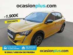Amarillo Usado 2022 Peugeot e-208 Allure Utilitario | 20.900 € (Un poco caro)