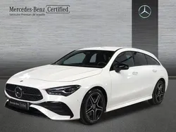 Blanco polar Usado 2023 Mercedes CLA200 Shooting Brake Familiar | 36.995 € (Precio justo)