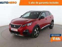 Rojo Usado 2018 Peugeot 3008 GT-line SUV | 18.799 € (Precio justo)