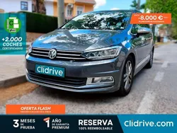 Gris Usado 2016 VW Touran Sport Monovolumen | 16.590 € (Precio justo)