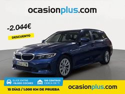 Azul Usado 2021 BMW 318 Familiar | 22.490 € (Precio justo)
