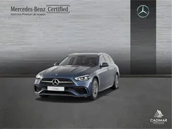 Azul Usado 2024 Mercedes C220 Familiar | 47.900 € (Precio justo)