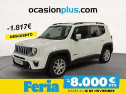 Blanco Usado 2022 Jeep Renegade Limited SUV | 19.990 € (Precio justo)