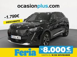 Negro Usado 2023 Peugeot 2008 Allure SUV | 15.500 € (Precio justo)