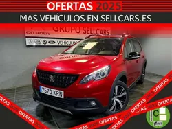 Rojo Usado 2018 Peugeot 2008 GT-line SUV | 13.390 € (Precio justo)