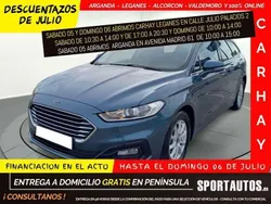 Azul Usado 2019 Ford Mondeo Trend Familiar | 15.190 € (Precio justo)