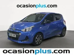 Azul Usado 2019 Hyundai i10 GO! Utilitario | 10.355 € (Precio justo)