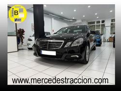 Negro Usado 2009 Mercedes E350 Avantgarde Berlina | 15.900 € (Precio justo)