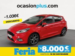 Rojo Usado 2019 Ford Fiesta ST-Line Utilitario | 11.400 € (Un poco caro)