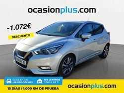 Gris / plata Usado 2019 Nissan Micra Acenta Berlina | 11.800 € (Precio justo)